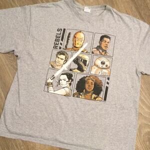 Star Wars Rebels gray T-Shirt 2XL